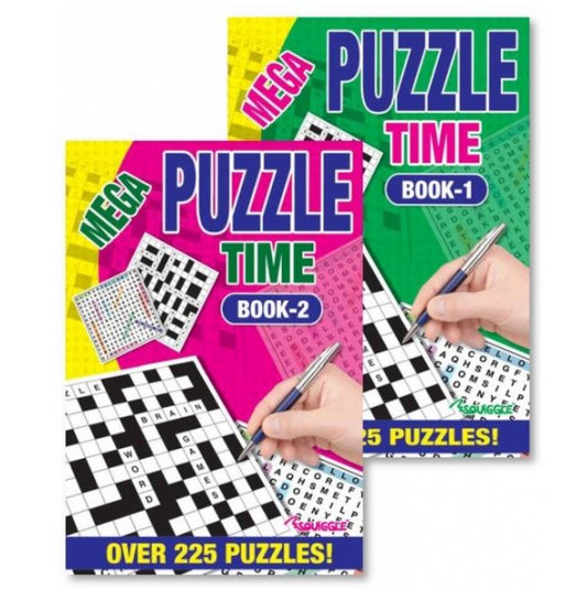 A5 Puzzle Time Book