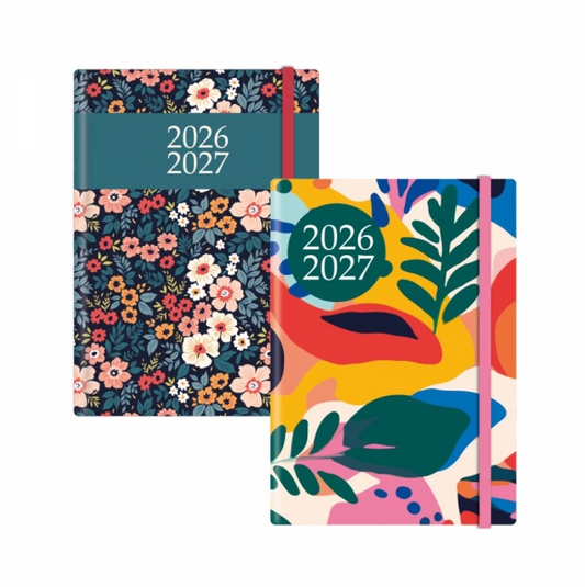 A5 WTV Designer Academic Diary 2026-27