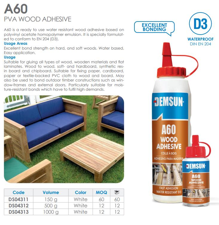 A60 SUPER WOOD GLUE B1KG (12)