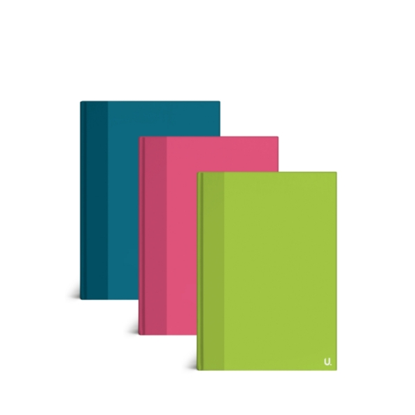 A6 Hardback Notebook Colour 2pk Asst 1