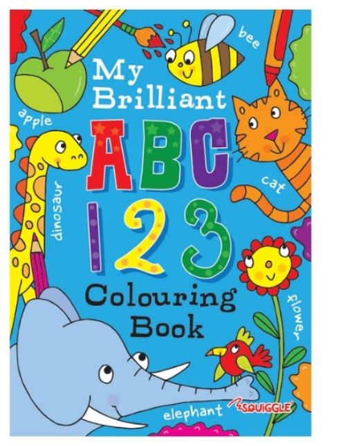 ABC/123 Colouring Book