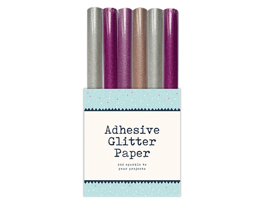 Adhesive Glitter Craft Paper With PDQ