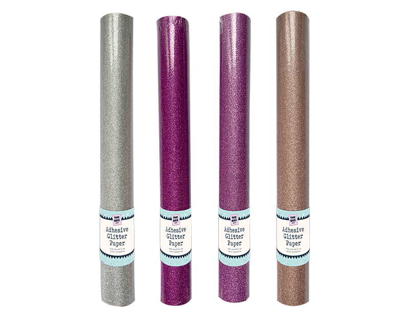 Adhesive Glitter Craft Paper With PDQ