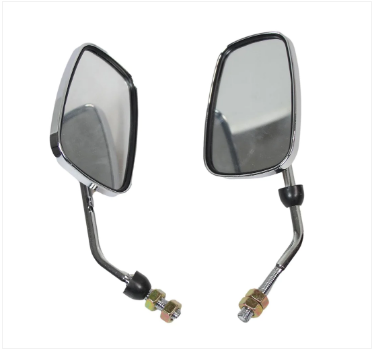 Adjustable Bicycle Mirrors 2 Pieces Rotatable Wide Angle Safety
