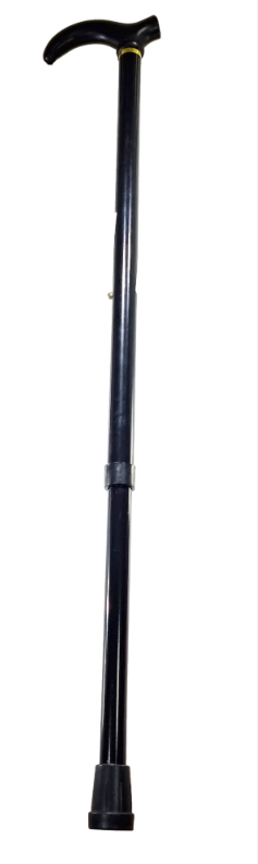 Aluminium Adjustable Folding Lightweight Walking Stick Cane Assorted Colours