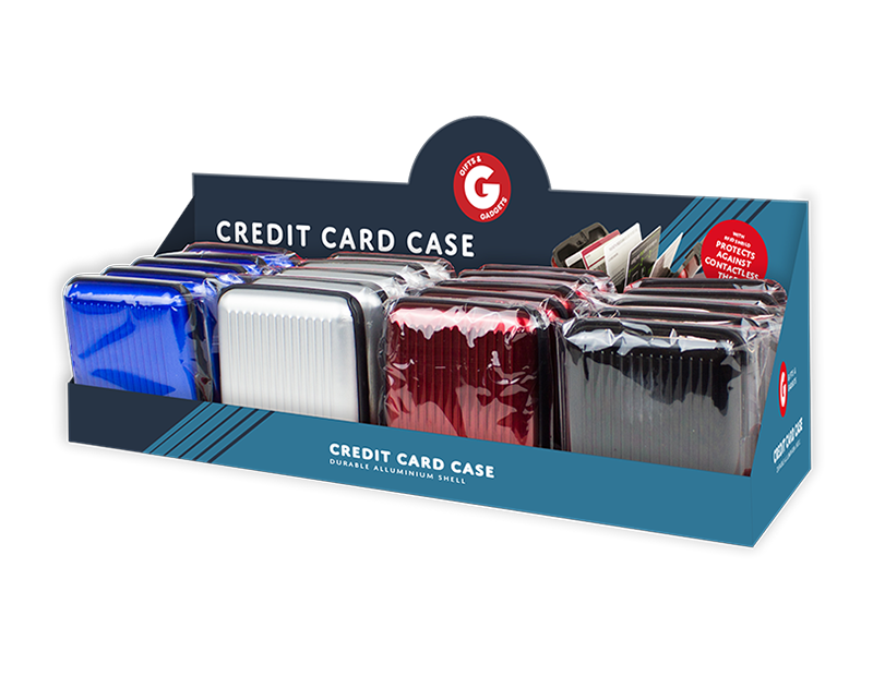 Aluminium Credit Card Case With PDQ