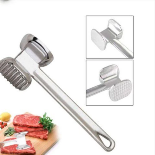 Aluminium Meat Mallet Tenderiser Metal 5 cm Hammer/ 22 cm Length