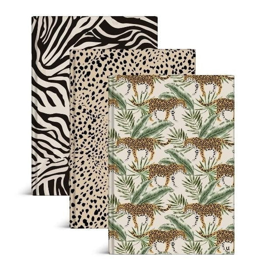 Animal A4 Hardback Notebook School Assorted Designs