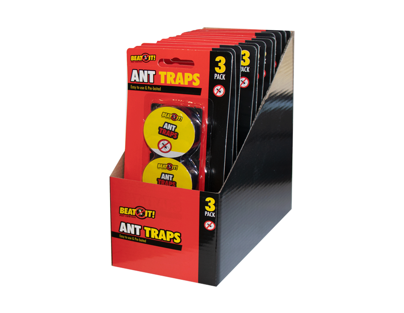 Ant Glue Traps 3 pack CDU