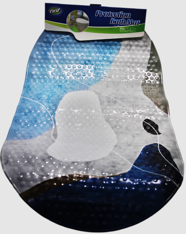 Anti-Slip Bathroom Shower Bath Mat 36 x 67 cm Assorted Designs