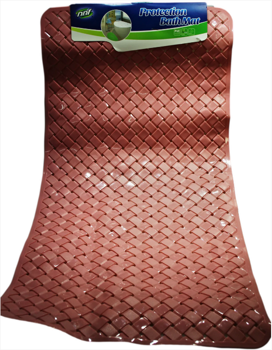 Anti-Slip Bathroom Shower Bath Mat 38 x 68 cm Assorted Colours