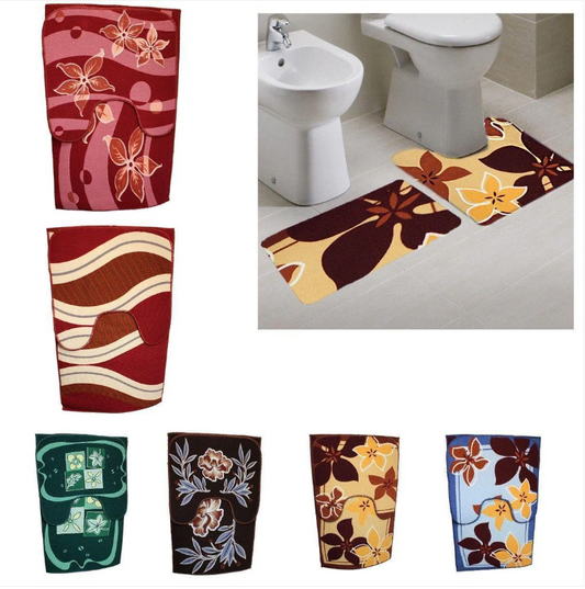 Anti-Slip Bathroom Shower Bath Mat 45 x 70 cm Assorted Designs