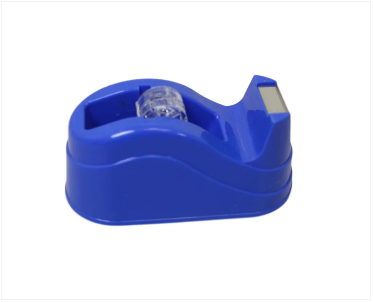 Assorted Colour Home Office School TAPE DISPENSER Random Sent 10cm