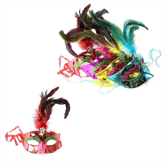 Assorted Colour Party Masks Eye Masks Birthday Masks