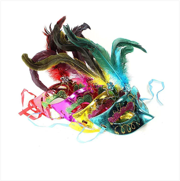 Assorted Colour Party Masks Eye Masks Birthday Masks