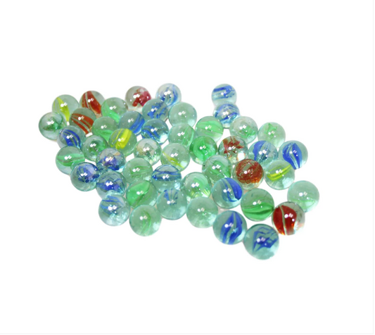 Assorted Glass Marbles Aquarium Fish Tank Decoration Sea Life Kids Toys