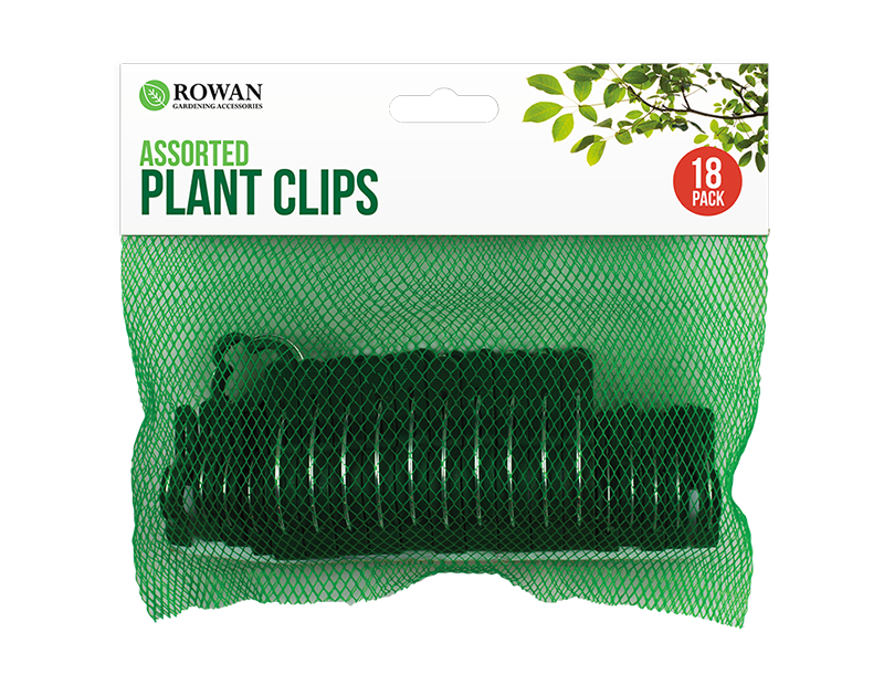 Assorted Plant Clips - 18pk