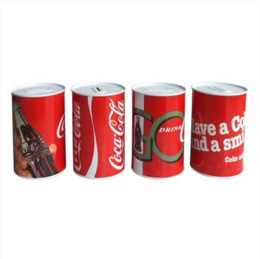 Assorted Styles Coca Cola Money Tin 145mm x 110mm 1 PCS