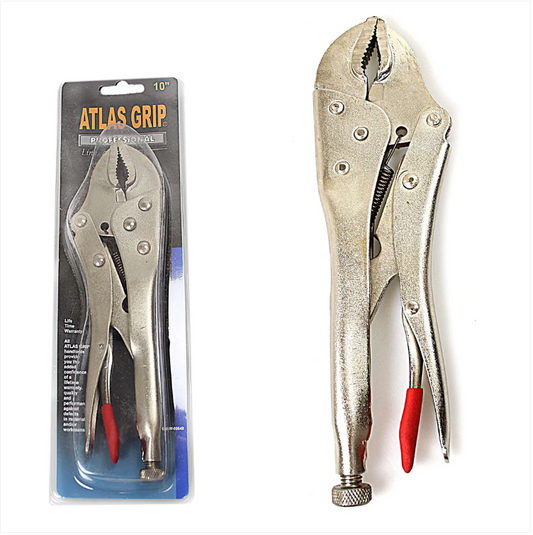 Atlas Grip Professional 10” Wrench Grip Chrome Vanadium Vise Grip