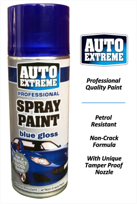 Auto Extreme Spray Paint Blue Gloss 400ml