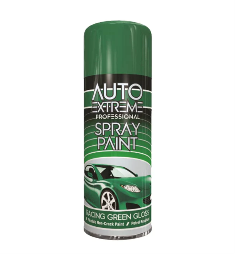 Auto Extreme Spray Paint Racing Green Gloss 400ml