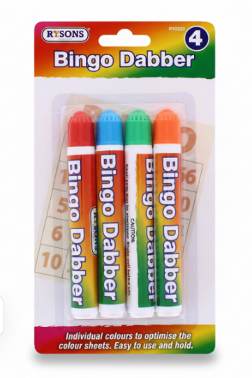 BINGO DABBERS 4 PACK