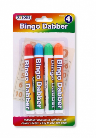 BINGO DABBERS 4 PACK