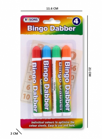 BINGO DABBERS 4 PACK