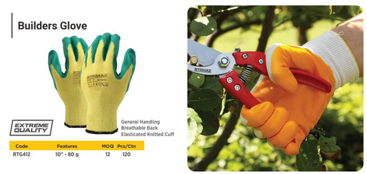 BUILDER GLOVES 10" (120)