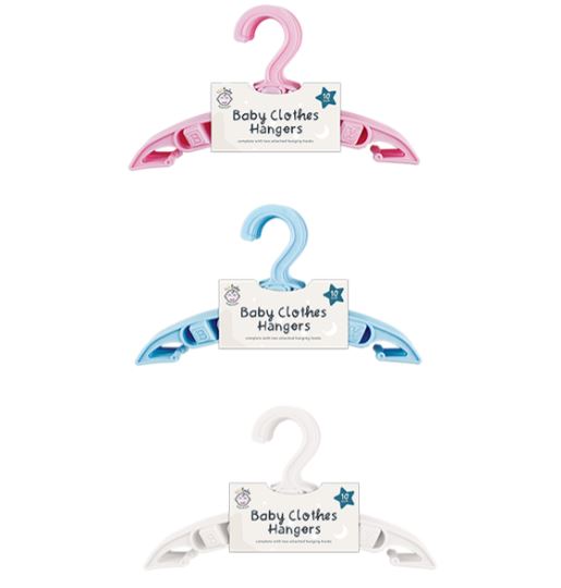 Baby Clothes Hangers - 10 Pack