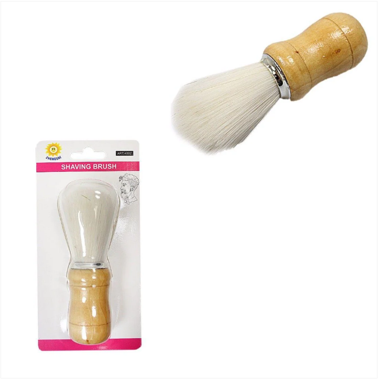 Badger Style Shaving Brush Wooden Handle Grooming Beauty