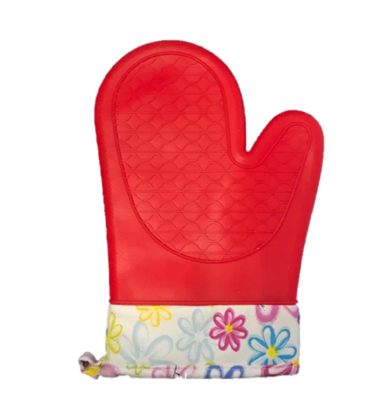 Baking Cooking Silicone Oven Glove One Size 27 x 16 cm
