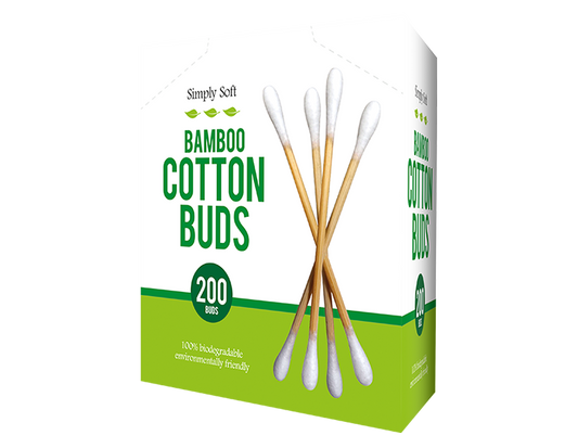 Bamboo Cotton Buds - 200 Pack