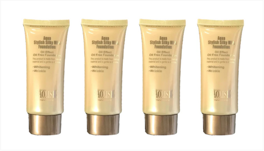 Baolishi Aqua Stylish Silky Milk Foundation Box of 24