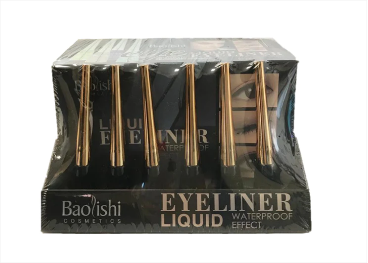 Baolishi Liquid Eyeliner Black 8ml Box of 24
