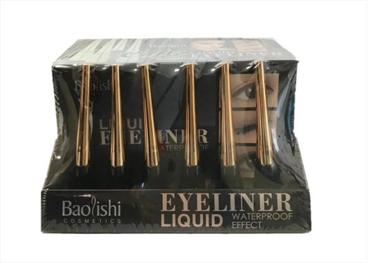 Baolishi Liquid Eyeliner Black 8ml Box of 24