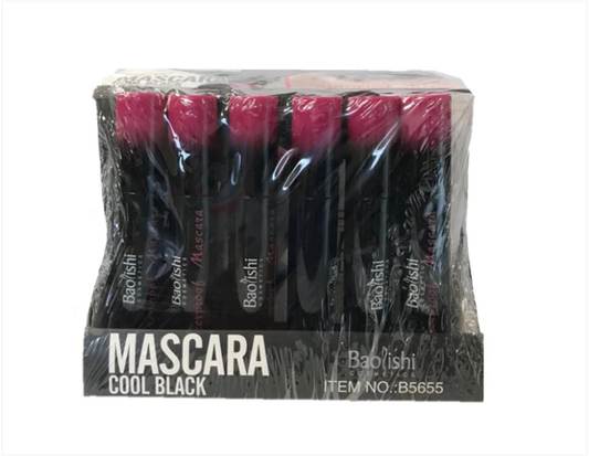 Baolishi Waterproof Mascara Cool Black Box of 24