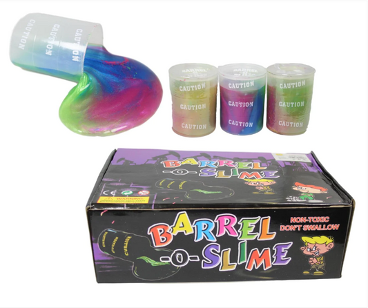 Barrel O Slime Kids Fun Stress Relief Toy Kids Sludge Slime Putty Multicolour
