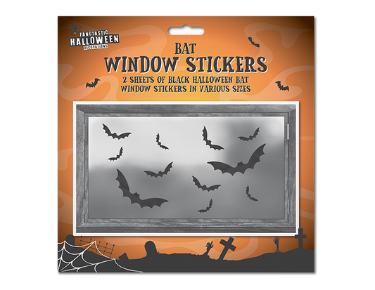 Bat Window Stickers 2pk