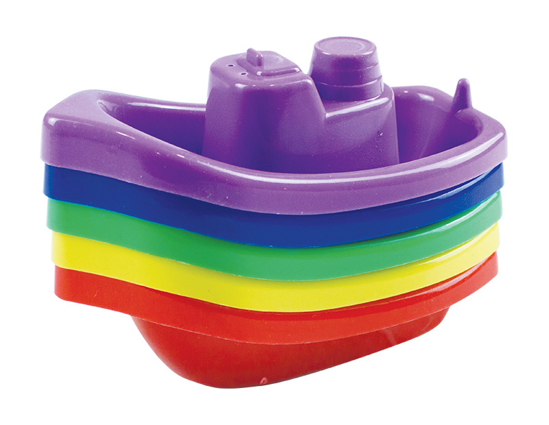 Bath Time Boats - 5 Pack