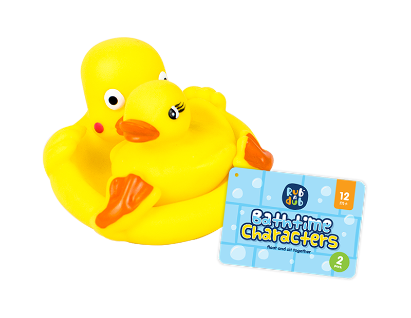 Bath Time Family Play Set - 2 Pack