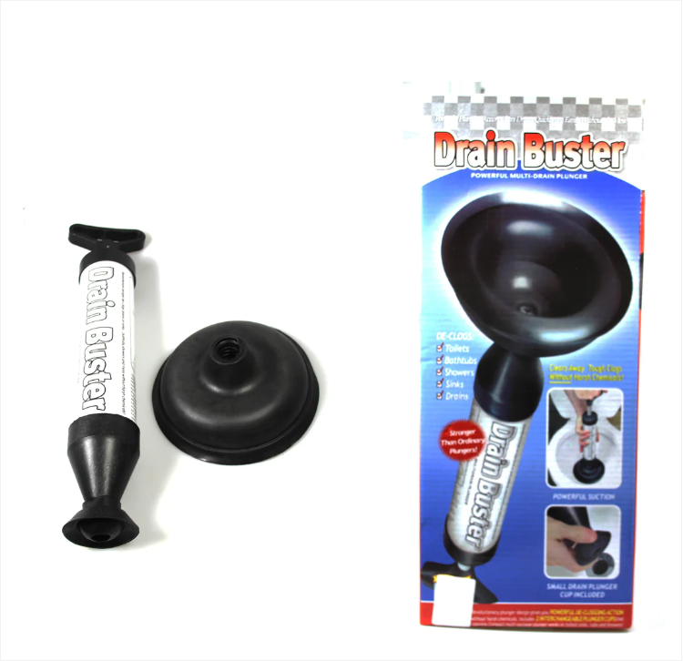 Bathroom Kitchen Multipurpose Use Toilet Pump Drain Buster New And Strong 38cm