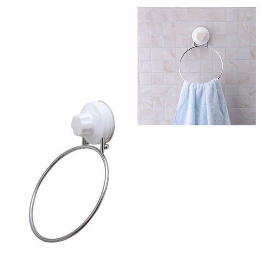 Bathroom Towel Rail With Suction Cap Easy To Assemble