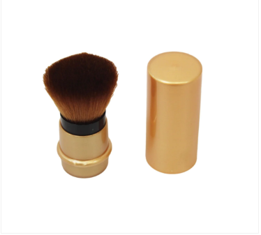 Beauty Cosmetic High Quality Brush Pocket Size Gold 7cm
