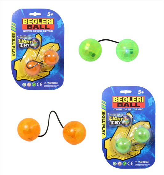 Begleri Ball Fidget Yoyo Bundle Control Chucks Game Knuckles Anti Stress 2 Colours