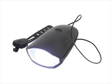 Bicycle Safety Hazard Light And Horn 2 in 1 Long Horn Switch Bicycle Light 12cm