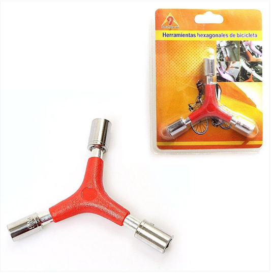 Bike Bicycle Maintenance Repair Tools Hex Y Type Socket Wrench 8/9/10mm Spanner