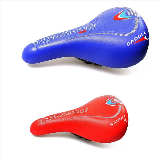 Bikers Bike Seat With Reflector Light Attached On Seat