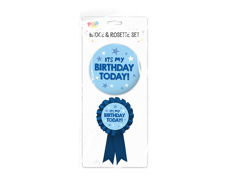 Birthday Party Badge Set - 2 Piece