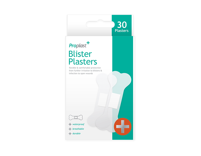 Blister Plasters - 30 Pack